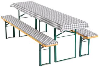 Gräfenstayn Tagesdecke Gräfenstayn Premium Tagesdecke mit nahtloser Steppung & Blatt-Design, Gräfenstayn Premium Tagesdecke mit nahtloser Steppung & Blatt-Design