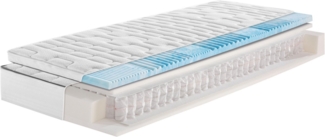 Taschenfederkernmatratze Selah, fan, 25 cm hoch, Matratze in 90x200 cm und weiteren Größen, ergonomische Matratze