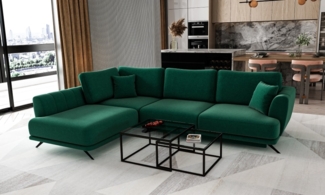 Lagos Ecksofa mit Schlaffunktion und Stauraum - Stilvoll und Komfortabel