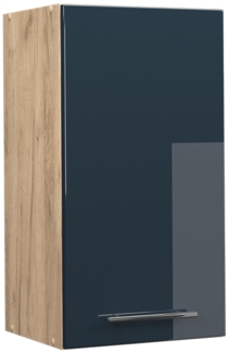Hängeschrank Fame-Line Dunkelblau Hochglanz 40 cm Vicco