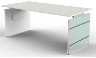 Kerkmann Schreibtisch Aveto Wangengestell 180x80x68-76cm höhenverstell