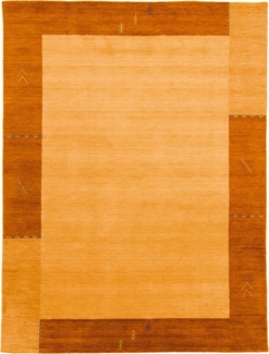 Morgenland Gabbeh Teppich - Indus - Tella - rechteckig - 300 x 200 - Gold