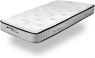 Betten-ABC Hotelmatratze SafeSleep - mittelfeste Kaltschaummatratze mit robustem Klimafaserbezug, Größe: 200 x 200 cm