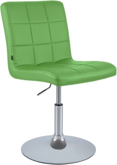CLP Esszimmerstuhl Ricky Kunstlederbezug höhenverstellbar 360° drehbar,grün