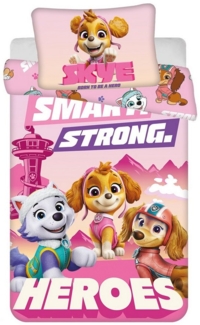 Jerry Fabrics Kinderbettwäsche Paw Patrol Bettwäsche-Set für Kinderbett 100x135 cm + 40x60 cm