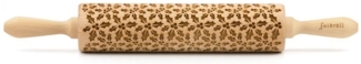 Folkroll 3D-Motiv-Teigrolle 37 cm Stechpalme