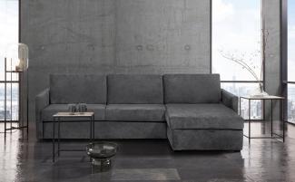 Places of Style Schlafsofa GOLDPOINT Ecksofa 264 cm, Liegefläche (140/200cm), L-Form, Bettfunktion, Bonell-Federkernmatratze und Dauerschläfer-Funktion