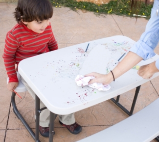 Lifetime Kunststoff Tisch für Kinder | 83 x 90 x 54 cm