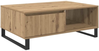 vidaXL Couchtisch Artisan-Eiche 90 x 60 x 35 cm Holzwerkstoff 882590