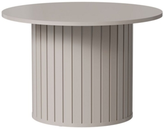 designimpex Couchtisch Design Couchtisch Roma DO-7 rund Wohnzimmertisch Beistelltisch Tisch