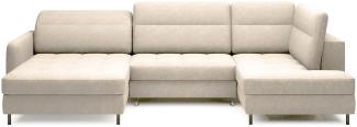 ELTAP 'Berrto' Ecksofa,, Hellbeige, 300x130, Rechts