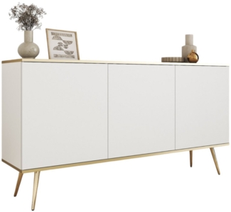 Compleo Kommode mit 3 Türen MONO, Luxus Möbel, Modern Wohnzimmer