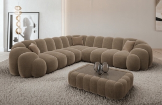 Sofa Dreams Ecksofa Rajada L Form Couch, 4-Sitzer, Design, Eckcouch, Stoffbezug