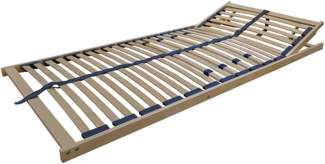 Erst-Holz Einzelbett geölt Massivholz100x200 cm inkl. Federholzrahmen