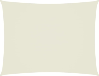 vidaXL Sonnensegel Oxford-Gewebe rechteckig 5x7 m Creme