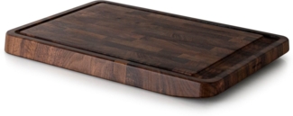 Continenta Schneidebrett 42 x 29 x 3,5 cm Walnuss Stirnholz