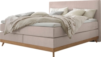 Hasena pronto Scandia Boxspringbett 180x200 cm Pepe beige Superio Top