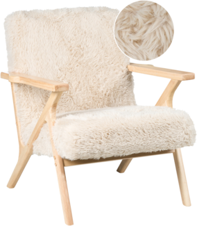 Sessel KISA Webpelz Hellbeige
