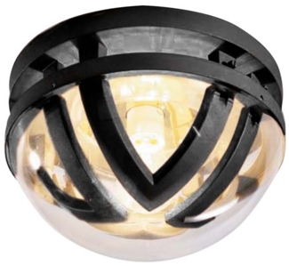 Außenleuchte, Decken- und Wandleuchte, ALU-Druckguss, Graphit