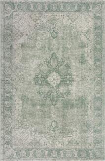 Kadima Design Vielseitiger Vintage Teppich "Coquet Tara". Farbe: Grün, 155x230 cm