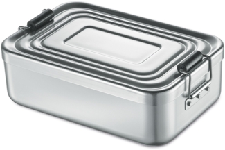 Lunchbox groß, silber