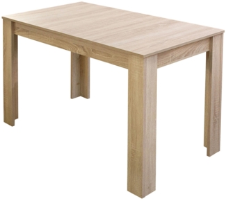 Ausziehtisch Bistro & Bankett / Bull / 110x60 , Holzfarben , 110 x 75 x 60 cm
