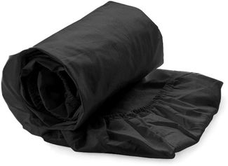 Heckett and Lane Spannbettlaken Elementi, Mako-Satin, Gummizug: rundum, (1 Stück), Laken aus 100% Baumwolle, hochwertiges Mako-Satin, Betttuch ab 90x200