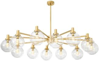 Casa Padrino Luxus Kronleuchter Gold 150 x 105 x H. 37 cm - Limited Edition