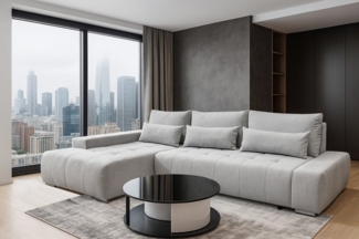 storez24 Ecksofa Kelly, mit Bettkasten und Schlaffunktion, L-Form, bequem