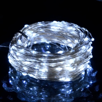 vidaXL LED-Lichterkette mit 150 LEDs Kaltweiß 15 m 330050