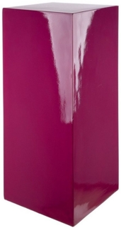 GILDE Dekosäule GILDE Säule Solid - pink - H. 70cm x B. 27cm (1 Stück)