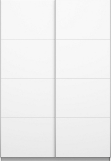 OTTO home Schwebetürenschrank Kleiderschrank Schrank Garderobe Schlafzimmerschrank THANOS (in 3 verschiedenen Ausstattungen BASIC/CLASSIC/PREMIUM) Optional mit Spiegel, Metall-Griffleisten alufarben MADE IN GERMANY