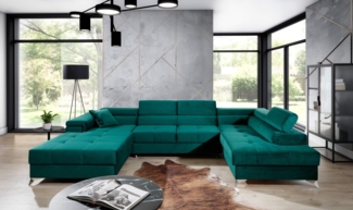 Wohnlandschaft mit Schlaffunktion Pardo – Das Statement-Stück für Design-Liebhaber