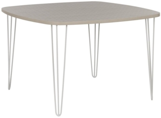 CaliCosy 'LEMON' Esstisch mit quadratischer Form - Helles Holz