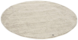 TOM TAILOR HOME Teppich Groove, rund, Höhe: 15 mm, modernes Design, edles Farbspiel, ideal im Wohnzimmer & Schlafzimmer