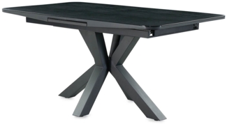 Ausziehtisch Essen / Empoli , Anthrazit , 160 x 76 x 90 cm