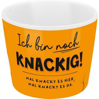Eierbecher Porzellan Ø 5,2cm H 4,3cm Geschenk Sheepworld KNACKIG 74497