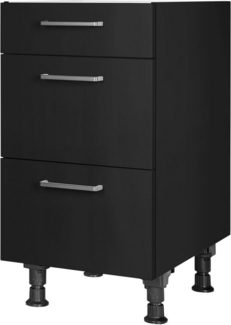 nobilia® Unterschrank "Touch", vormontiert, mit höhenverstellbaren Sockelfüßen, in den Breiten 30, 45, 60 und 90 cm, mit Schubkasten und Auszügen
