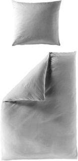 BIERBAUM Bettwäsche 4129, Musselin, 2 teilig, Musselin, 100 % Baumwolle, pflegeleicht, bügelfrei