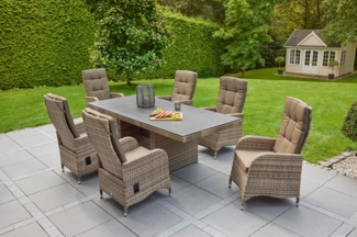 LC Garden »Turin« Gartentisch natur-braun-mix