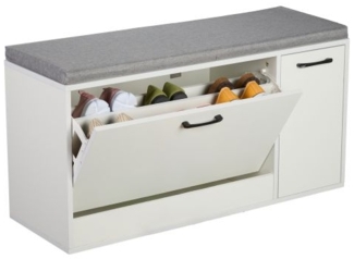 Schuhregal mit Sitzfläche & Türfach 10051579