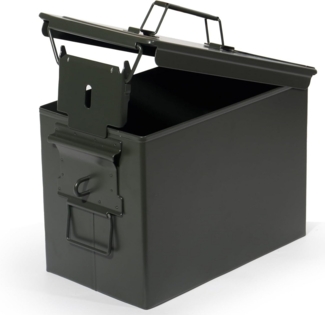 Zedelmaier Aufbewahrungsbox Munitionskiste, Ammo Box, Patronenbox, Aufbewahrungsbox für Lithiumbatterien, Munition