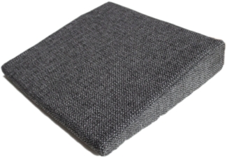 Brilliant Sitzkissen / Sitzkeil / Grobgewebt / Anthrazit / 38x38x8/2 cm, Ergonomisch
