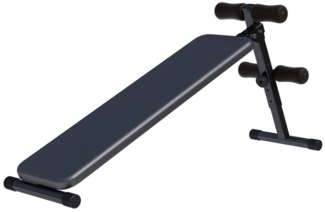 GORILLA SPORTS Sit-Up Bank Klappbar, Beinfixierung, aus Stahl - Bauchtrainer, Rückentrainer, (1-tlg)