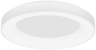 Nova Luce 9353852 RANDO THIN LED Deckenleuchte 60cm 3000K Weiss dimmbar