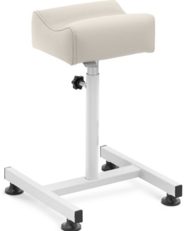Physa Fußstütze Beinstütze Fußpflege Beinauflage Hocker 24x22 cm creme bis 80 kg
