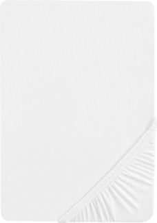roba Spannbettlaken für Matratzen 40 x 90 und 45 x 90 cm - GOTS & Oeko Tex 100 - Weiß