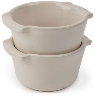 PEUGEOT Auflaufform Mini APPOLIA 11cm Ecru Keramik Ofenfest Dessertfor, Keramik, Keramik