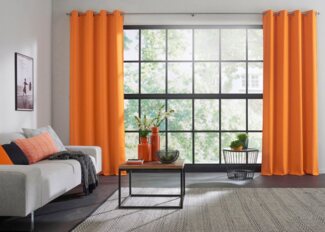 Wirth Vorhang Dim out (1 St), Ösen, verdunkelnd