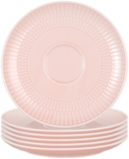 Seltmann Weiden Amina Kombi-Untertasse ø 16 cm 6er Set Rosé